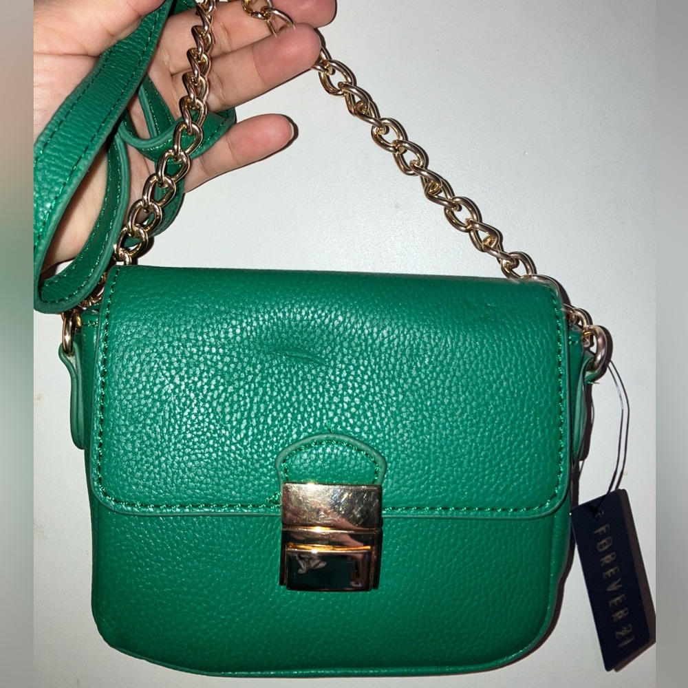 Forever 21 Green Crossbody Bag